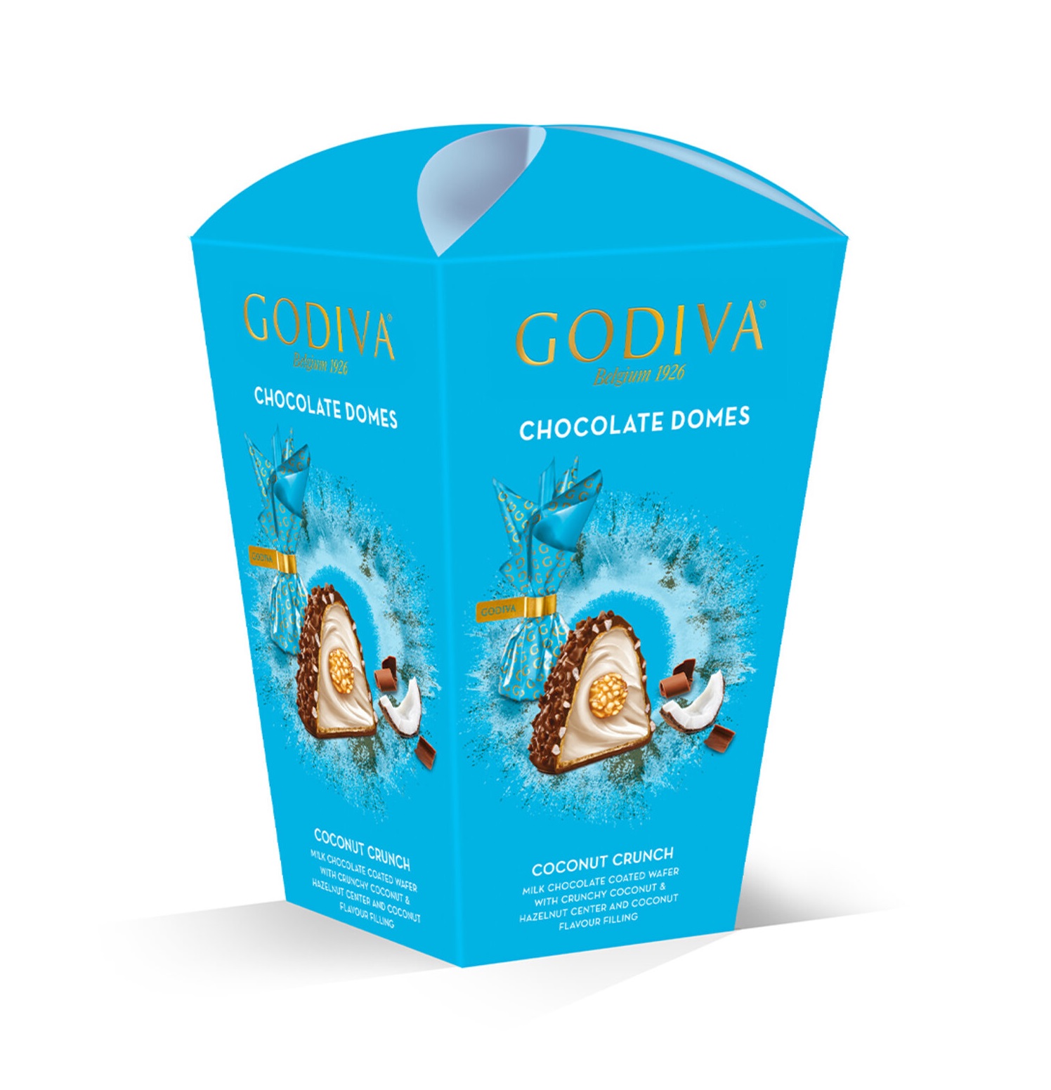 Godiva Chocolate Domes Coconut 123 G