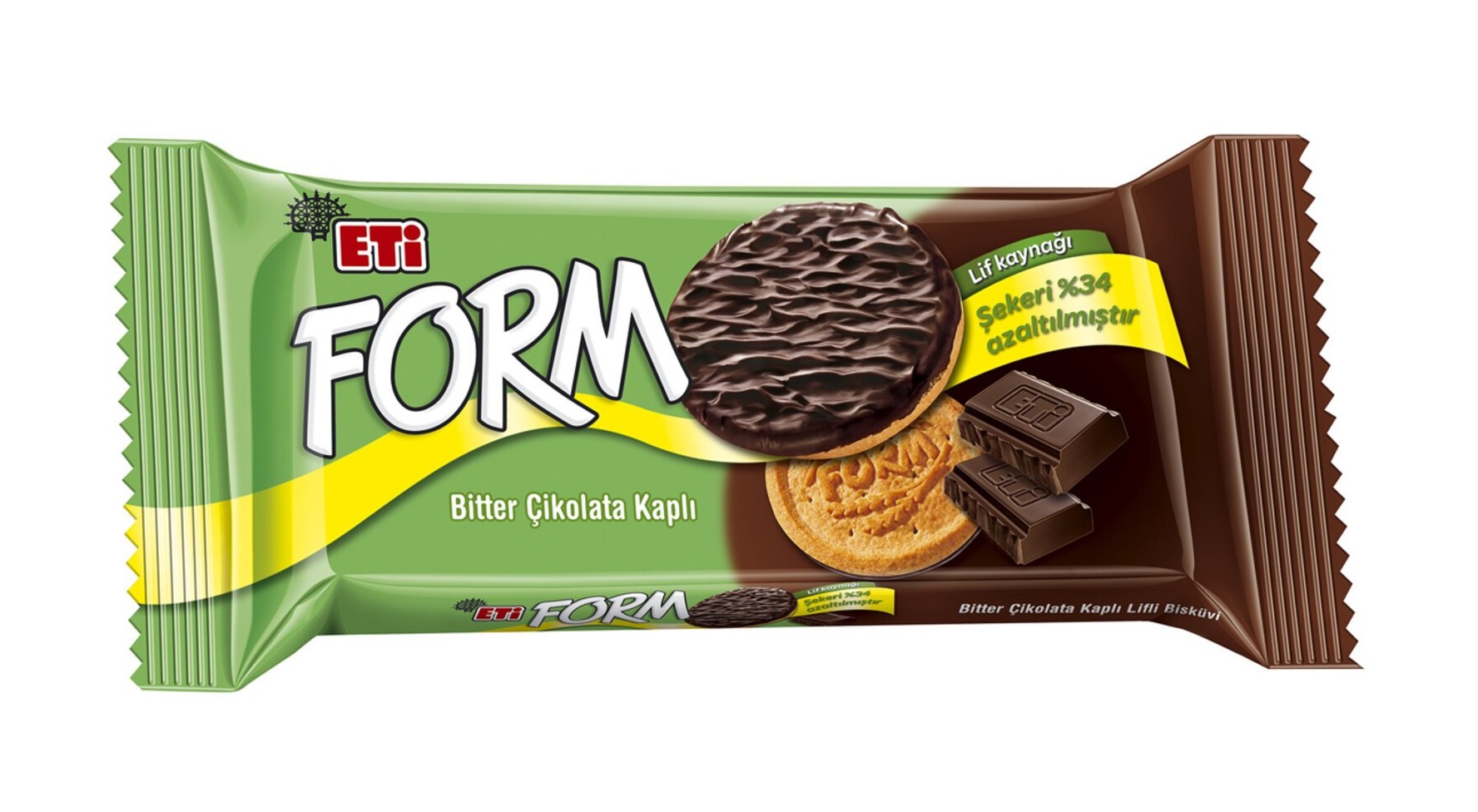 eti form bitter çikolata kaplı